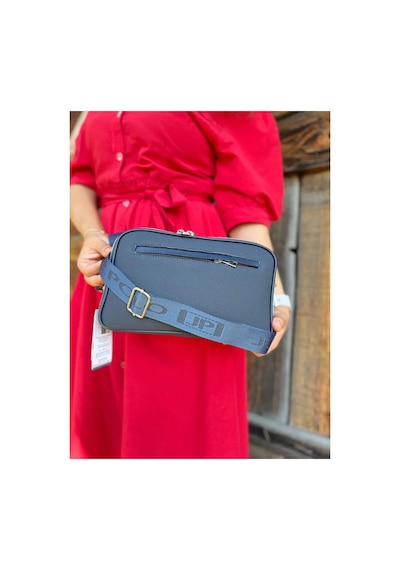 Just Polo Kopya - Kadın Yeni Sezon Lakos Omuz Çantası Mh6000mh Lacivert Kahvee 00323816