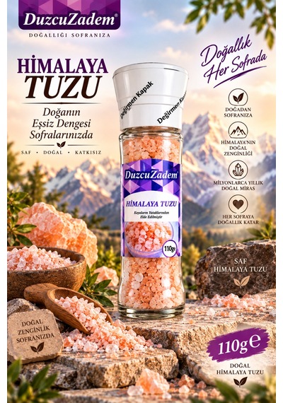 Himalaya Tuzu Değirmen Kapaklı 110 Gr