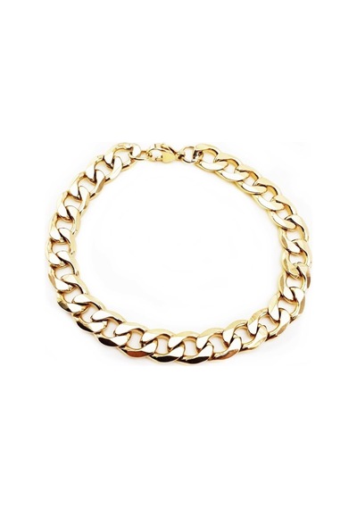 Gold Renk Erkek Çelik Bileklik Renkli