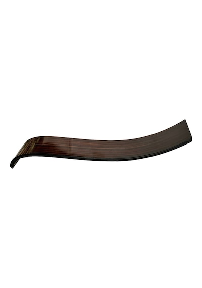 Kanepe Koltuk Salyangoz Kol Klapası Ceviz 13 Cm Mdf Turuncu Ve Ceviz