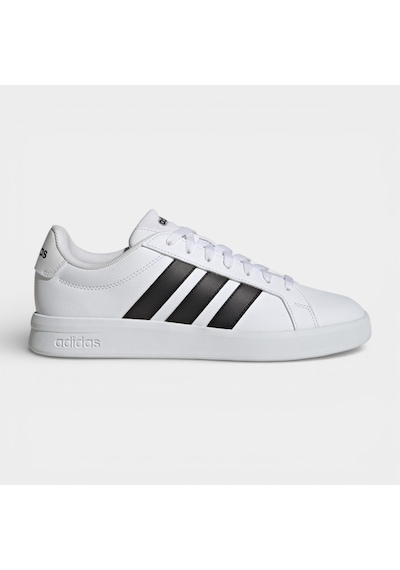 Adidas Grand Court Base 3.0 Jr4613 Erkek Sneaker Beyaz - Siyah