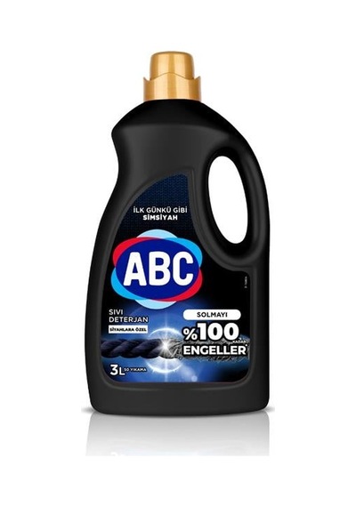 Sıvı Çamaşır Bakım Siyahlar 3000ml 1 Adet