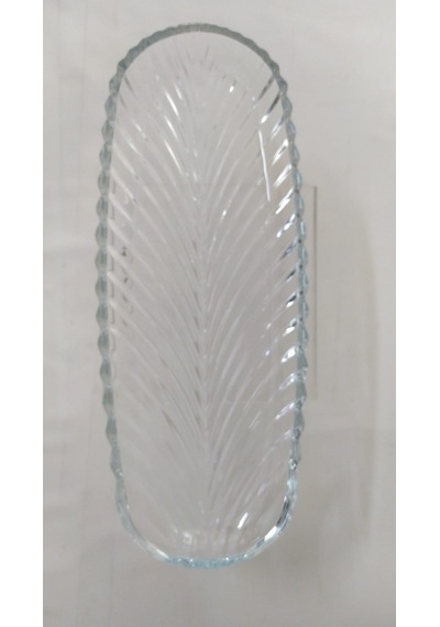 Kaveh Cam Sunum Tabak Santa Balık Sırtı Pl1258gcl 28 CM