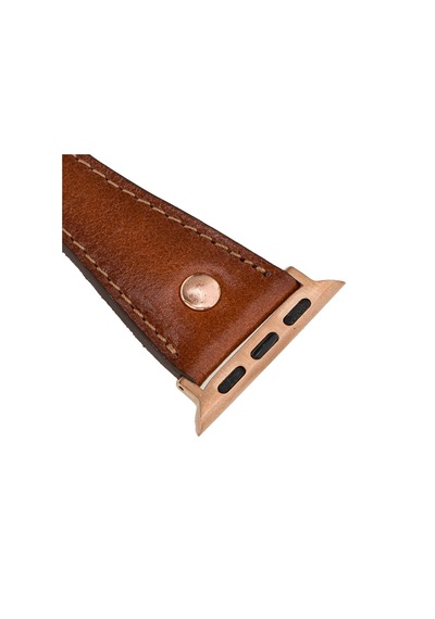 Apple Uyumlu  Watch Deri Kordon 38-40-41mm Slim Rt Rst2ef