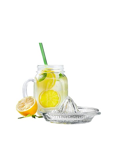 Cam Limon Sıkacağı Portakal Ve Narenciye Sıkacağı Manuel, Şeffaf Cam, Kolay Temizlenir Kulplu Taze Meyve Su Diğer