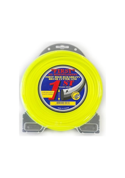 First Motorlu Tırpan Misinası 3.30mm 6 Köşe 43 Metre