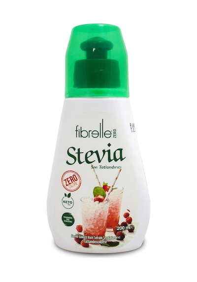 Fibrelle Stevialı Sıvı Tatlandırıcı 200 ML ( Stevia Bazlı )