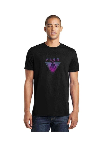 Pubg Baskılı Siyah Erkek Tshirt (528854790)