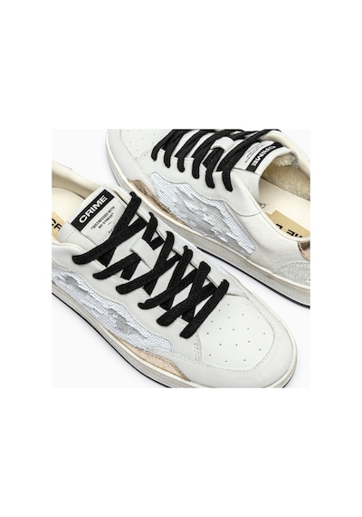 Sneaker Günlük Kadın 20204pp7.10 Crime London Chelsea White Beyaz