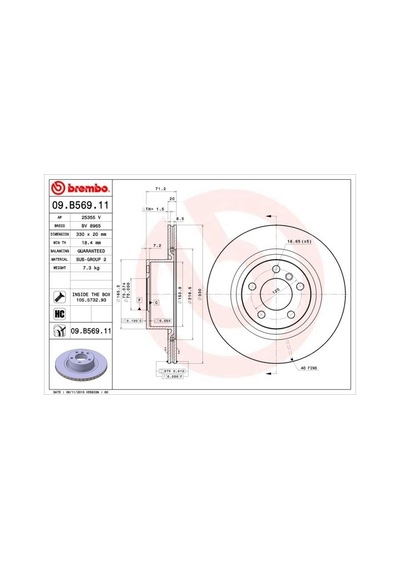 Fren Dıskı Arka Bmw F25 F26 2 Adet 34206790362-34206868936-34206886482