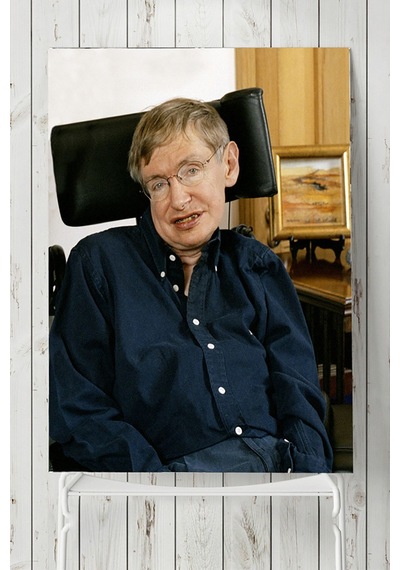 Stephen Hawking Bilimsel Poster 2