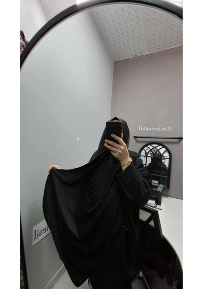 Aminenesil Modakaşmir Jakar Şal Siyah Renk Bej - Krem - Siyah