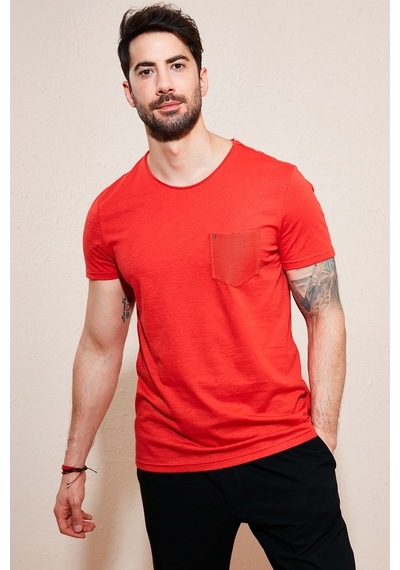 Buratti Erkek T Shirt 5902000-Kırmızı