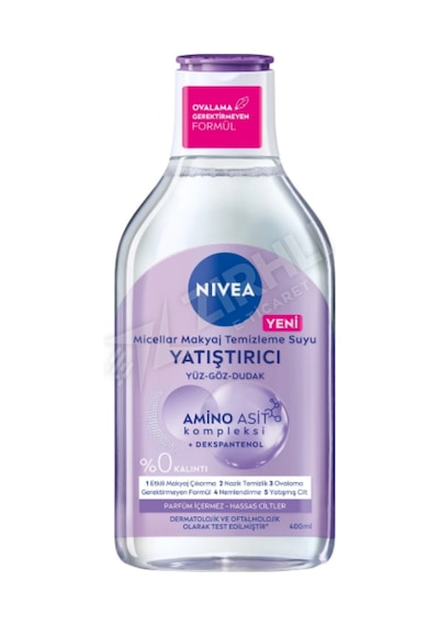 5 Adet Nivea Makyaj Temizleme Suyu Hassas Cilt 400 Ml
