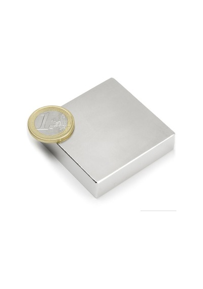 Çok Güçlü 50Mm X 50Mm X 10Mm Köşeli Süper Güçlü Neodyum Mıknatıs