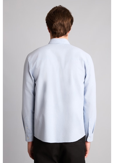 Defacto %100 Pamuk Regular Fit Polo Yaka Oxford Basic Uzun Kollu Gömlek A8028ax26aube177 Mavi-be177 Defacto %100 Pamuk Regular Fit Polo Yaka Oxford Basic Uzun Kollu Gömlek A8028ax26aube177 Mavi-be177
