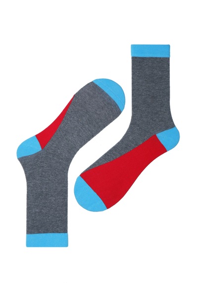 The Socks Company 3'lü Desenli Kadın Çorap Set 23kdcr177p Çok Renkli