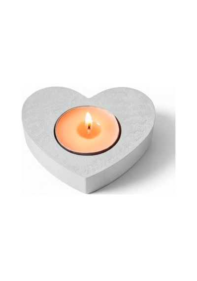 2 Adet Gri Suda Havuzda Yüzen Suya Batmayan Restoran Cafe Bar Ev İçin Kalp Şeklinde Tealight Mumluk