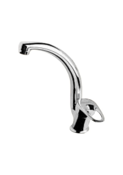 Acaser Roka Mix Tek Çıkışlı Lavabo Bataryası Kuğulu Krom