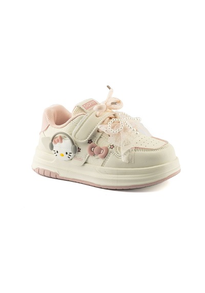Marcokids Marco Kids Kız Çocuk Hello Kitty İncili Spor Ayakkabı Beyaz A15