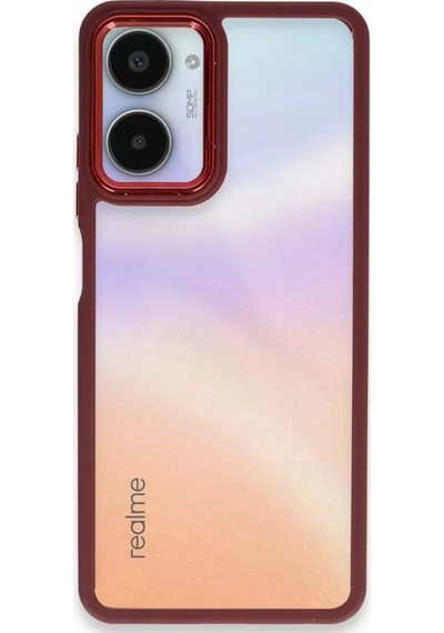 Newface Realme 10 Pro 5g Kılıf Dora Kapak - Kırmızı