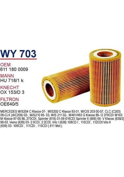Wunder Mercedes C220 C270 E220 E270 Cdı Vıto Ml270