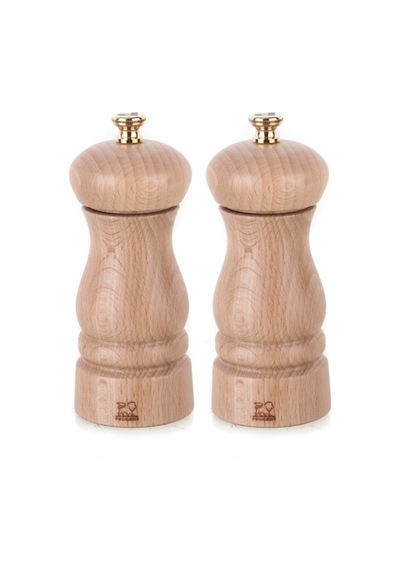 Peugeot Clermont Natural Karabiber ve Tuz Değirmen Seti 13 CM