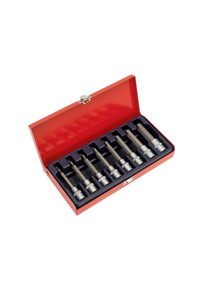 Sealey Ak9310 Alyan Uç Seti 8 Parça 1/5,1 Cm Sq Drive Metrik
