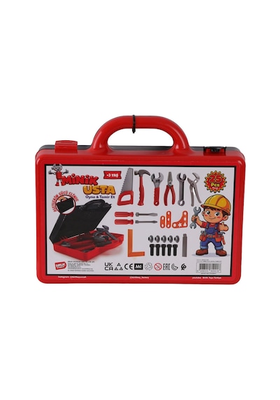 Urt037-003 25 Pcs Çantalı Tamir Setim Minik Usta - Wugt-894954 1 Adet