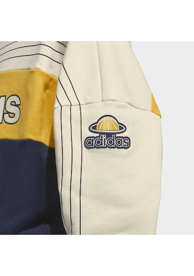 Adidas Ks8191 Varsıty Crew Erkek Sweatshirt Bej