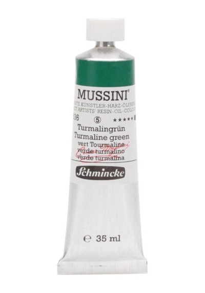 Schmincke Mussini Artist Yağlı Boya 35 ML Seri 5 536 Turmaline Green