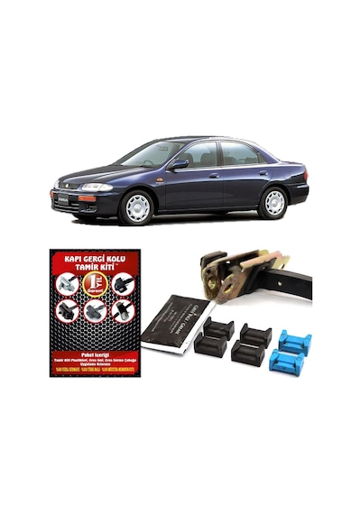 Barrer Mazda Familia Kapı Gergi Kolu (Limitör) Tamir Kiti 1993-1998