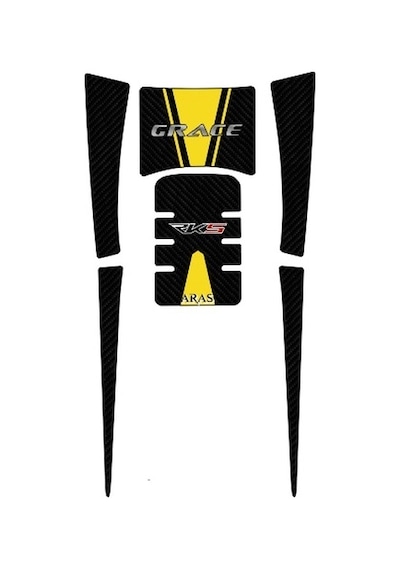 Rks Grace 202 160 Cc 2022 Uyumlu Tank Pad Set Çok Renkli 88198404