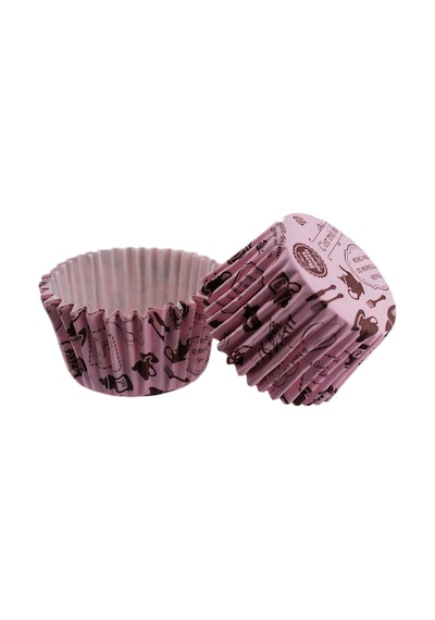 Cupcake Kalıbı Pet Kapsül Kek Kalıbı 52X45 Mm 100 Adet Mutfak