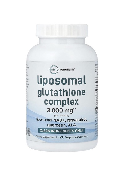 Micro Ingredients, Liposomal Glutathione Complex, 120 Vegetarian Capsules