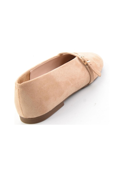 Camel Süet Kadın Babet K01391060372