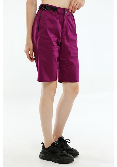 Maraton Sportswear Comfort Kadın Basic Mor Şort 19992-mor