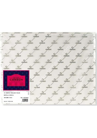 Canson Heritage Suluboya Kağıdı 300 gr 56x76 cm 10 Yaprak Sıcak B