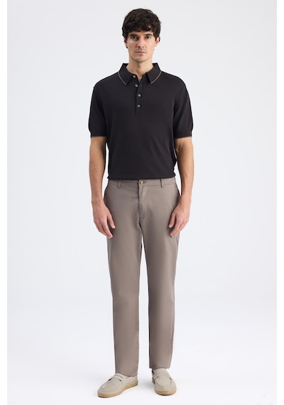 D's Damat Ds Damat Relaxed Fit Pilesiz Vizon Gabardin Chino Pantolon 6hcc3ı303777m Çok Renkli