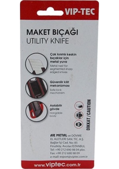 Vt875121k Maket Bıçağı Halıcı Tip Plastik