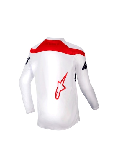 Alpinestars Youth Racer Hana Genç Kros Motosiklet Jersey Kırmızı Beyaz