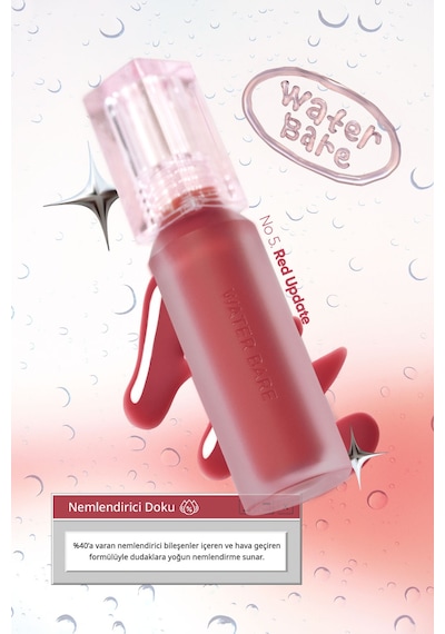 Peripera Water Bare Tint 05 Red Update 05 Red Update