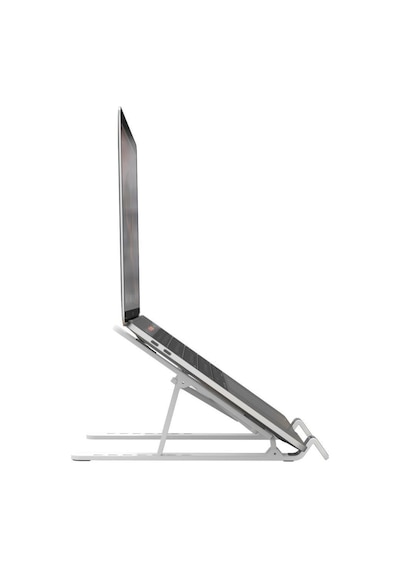 Dizüstü Bilgisayarlar İçin Silikon Kaplamalı Kaymaz, Çok Yönlü Açı Ve Katlanabilir Laptop Standı