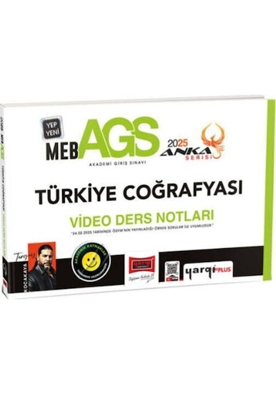 2025 Meb Ags Anka Serisi Türkiye Coğrafyası Video Ders Notları Yargı Yayınları