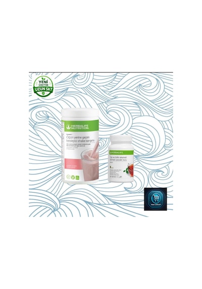 Herbalife Formül 1 Besleyici Shake Karışımı 500 G + Çay Ve Bitki Ekstreli Aromalı İçecek Tozu Klasik Aromalı 51 G