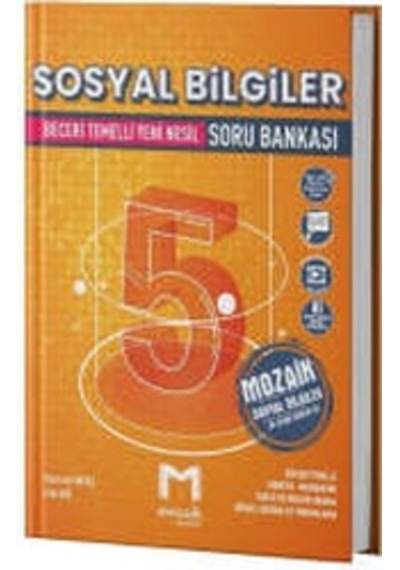 Mozaik Yayınları 2025 5.sınıf Sosyal Bilgiler Soru Bankası