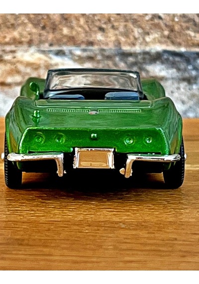 1:43 Ölçekli Lisanslı Metal Retro Amerikan Arabaları - Chevrolet Corvette 1969 - 10 Cm