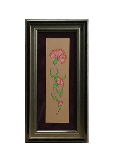 E38 El İşçiliği Suluboya Tablo - 16 32 Cm - 6536