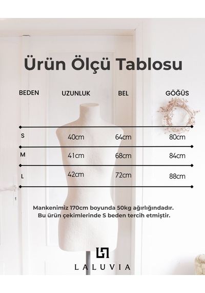 Laluvia Mürdüm Dantelli Uzun Kollu Büstiyer - 1960