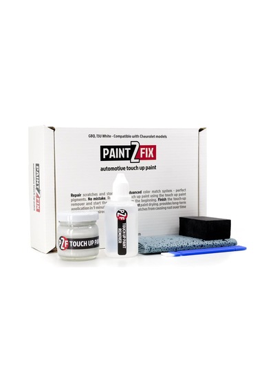 Paint 2 Fix Metalik Beyaz Otomobil Rötuş Boya Polisaj Seti